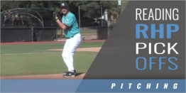Reading Right-handed Pitchers Pick Off Moves - Gary Gilmore - Coastal Carolina Univ. [VIDEO]