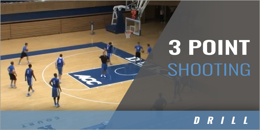 Five Minute Point Shooting Drill Duke Basketball Coaches Insider