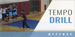 Tempo Drill: 4 Dribbles - 4 Trips with Michael Peck