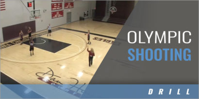 Transition Olympic Shooting Drill with Sherri Coale - Univ. of Oklahoma