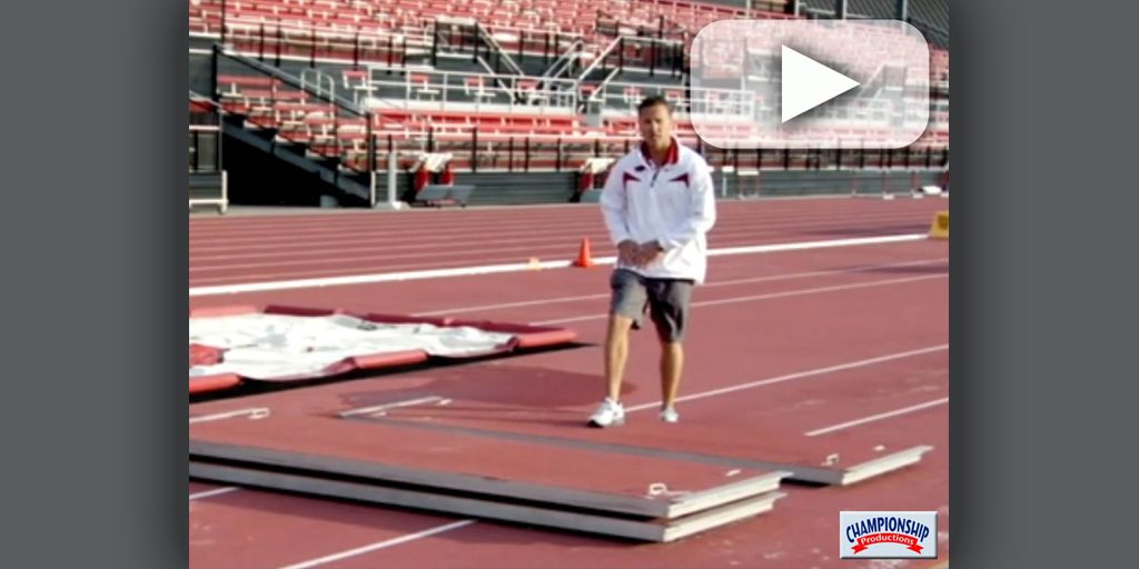 Long Jump Take Off 2 Box Drill Travis Geopfert Univ. of AR [VIDEO