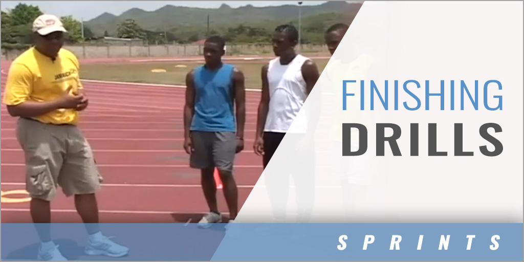 Jamaican Sprinting Finishing Drills Maurice Wilson [VIDEO