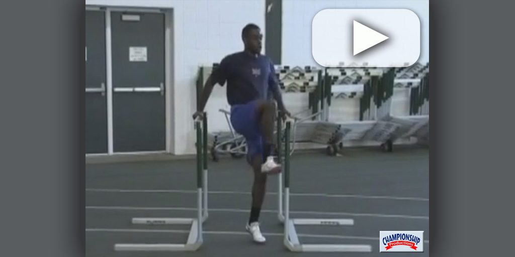 High Jump Hurdle Drills Mike Garcia Lanphier (IL) High School [VIDEO] Coaches Insider