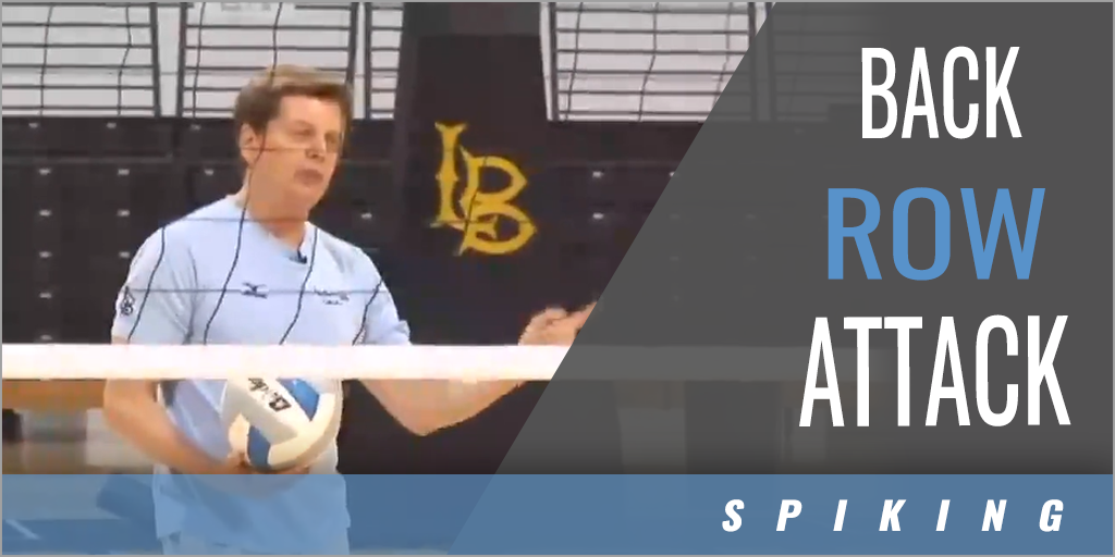 Spiking Back Row Attack with Brian Gimmillaro Long Beach State