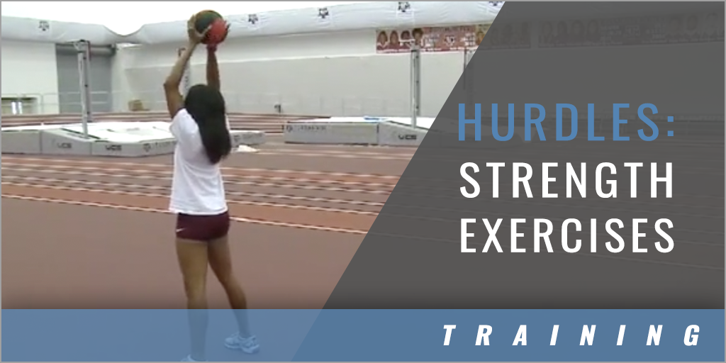Hurdles Strength Based Exercises Vince Anderson TX A&M [VIDEO