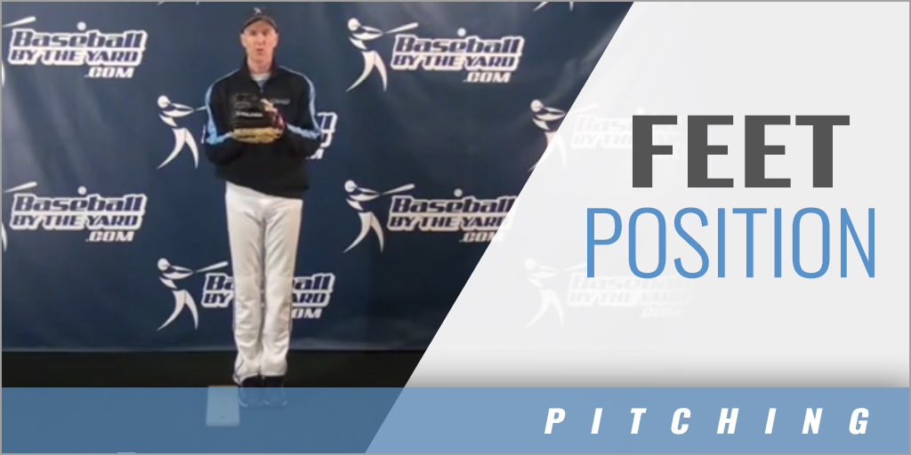 Pitching Feet Position in the Stretch Baseball By The Yard Coaches Insider