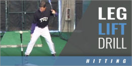 Hitting - Leg Lift Drill - TCU Baseball