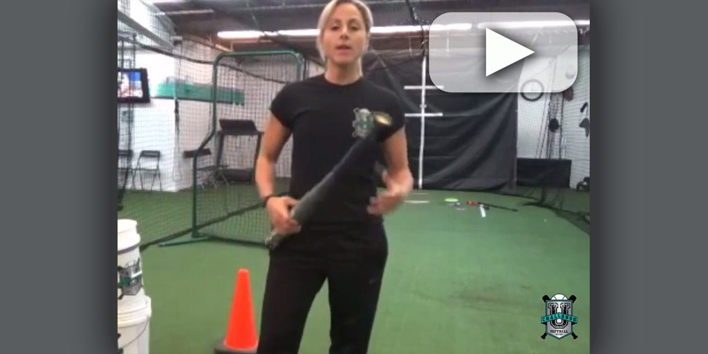 Slapping Cross Over Step Drill Challenge U Softball [VIDEO