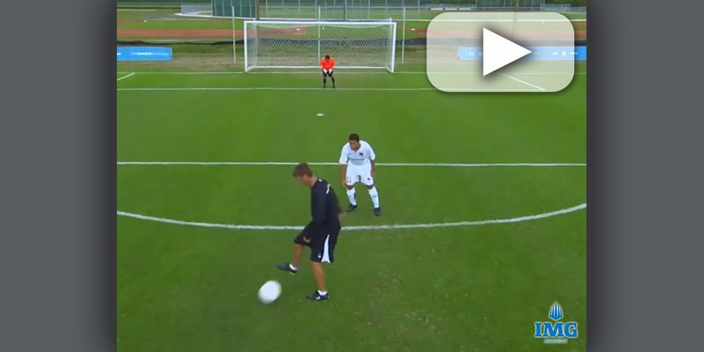 Striker – Creating Room to Shoot – IMG Academy [VIDEO] – Coaches Insider