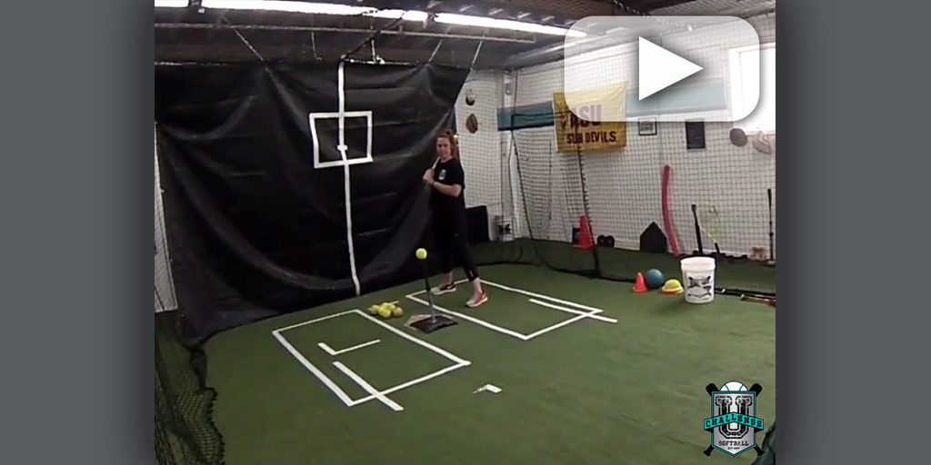 Hitting Hitting Spots Drill Challenge U Softball [VIDEO] Coaches