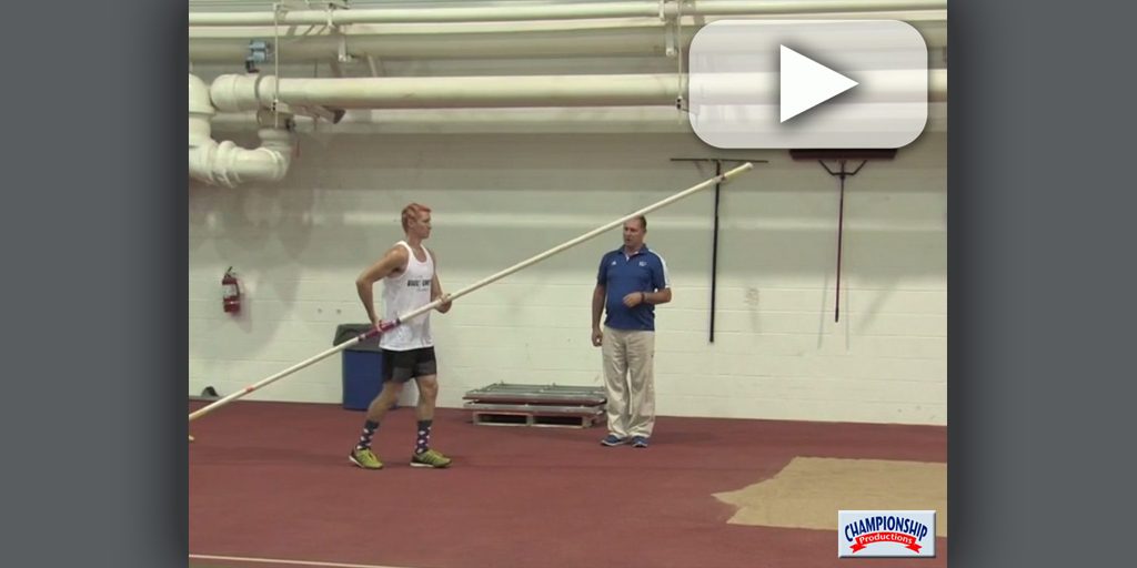 Pole Vault Sand Progression Drills Tom Hays Univ. of KS [VIDEO