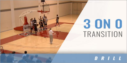 3 on 0 Transition Drill with Lindsay Gottlieb