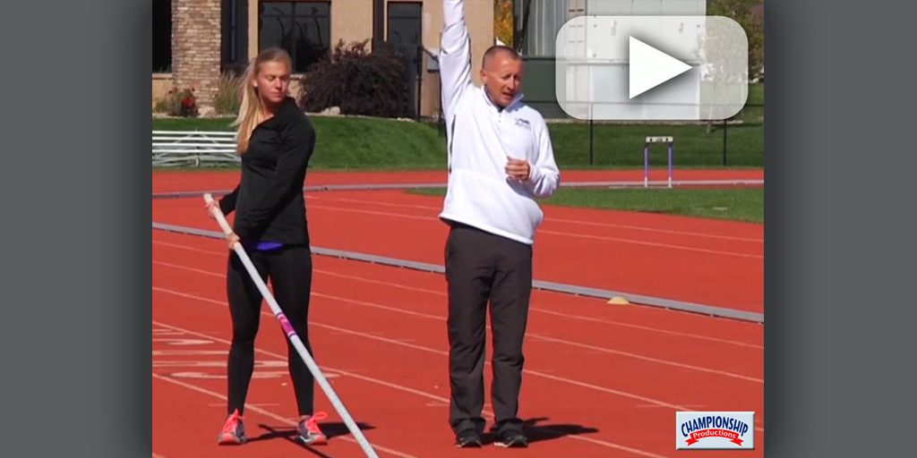 Pole Vault Full Speed Runway With Pole Drill Reid Ehrisman