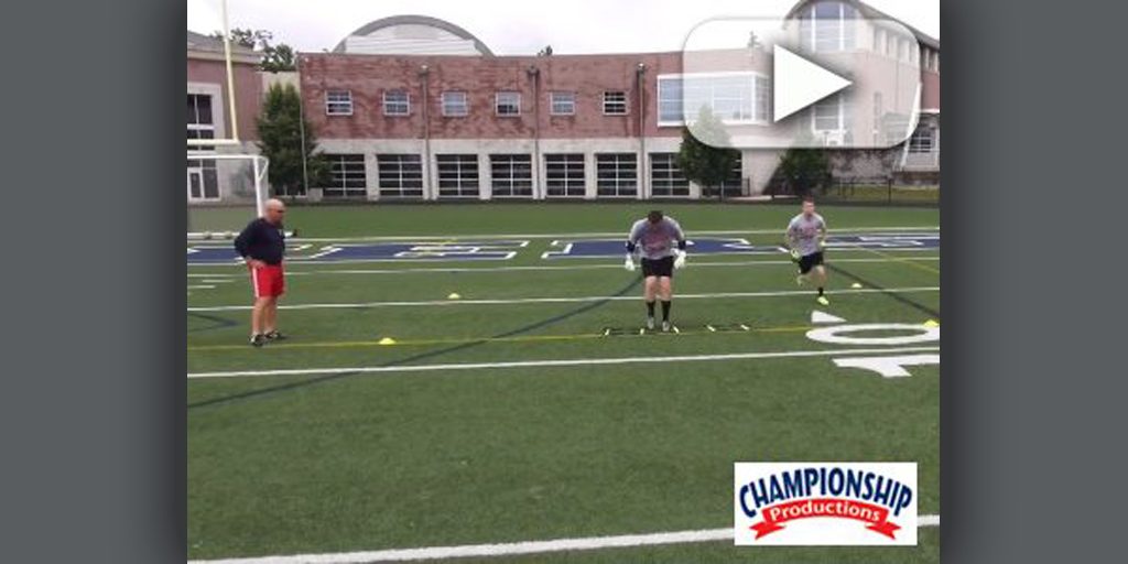 Goalkeeper Ladder Drill Michael Cracas Hiram College [VIDEO