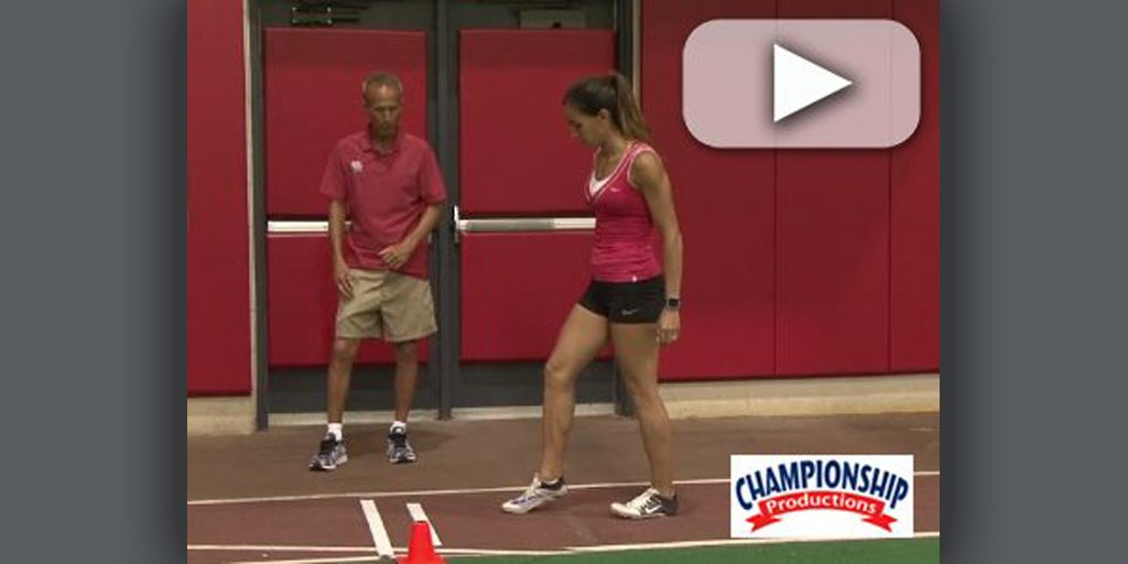 Long Jump Penultimate Footwork Drill Kyle Tellez Univ. of Houston