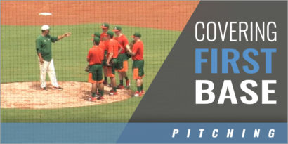 Pitching - Covering First Base - J.D. Arteaga - University of Miami