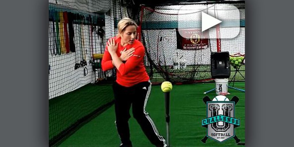 Hitting Rotation Drill Challenge U. Softball [VIDEO] Coaches Insider