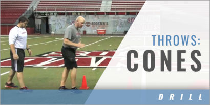 Throws: Cone Drills