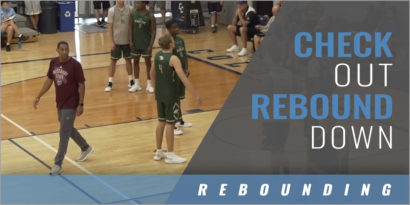 Defensive Rebounding: Check Out and Rebound Down