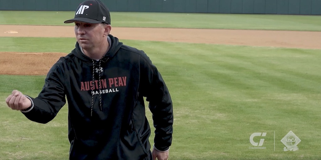 Infield with Travis Janssen Austin Peay State University Coaches