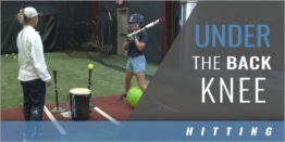 Hitting: Ball Under the Back Knee Drill