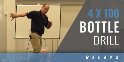 4 x 100 Push Pass: Bottle Drill