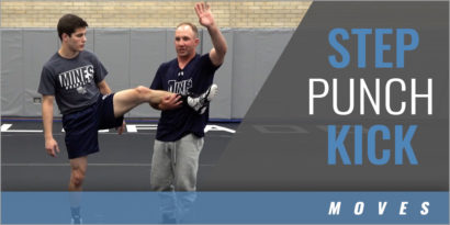 Sweep Single: Step-Punch-Kick Finish