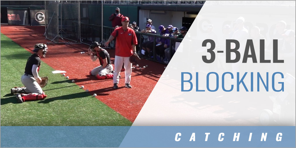 Catchers 3Ball Blocking Drill with Scott Stricklin Univ. of