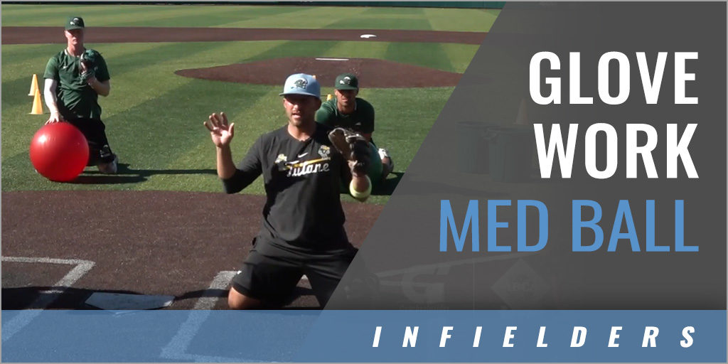 Infielders Glove Work/Med Ball with Brian Harris Tulane Univ