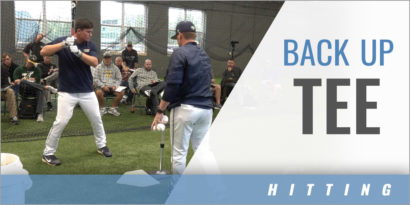 Hitting: Back Up Tee Drill