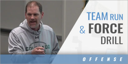 Practice Organization: Team Run and Force Drill