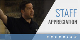 Compliment Your Staff in Front of the Players