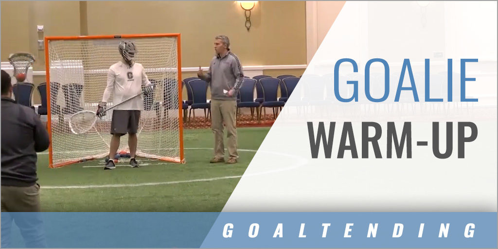 Goalies WarmUps with Eric Hagarty Endicott College Coaches Insider