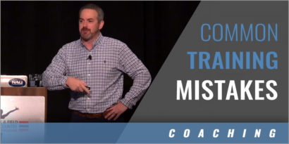 Common Training Mistakes
