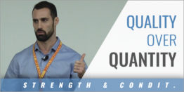 Quality Over Quantity in Strength Training