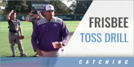 Catching: Frisbee Toss Drill
