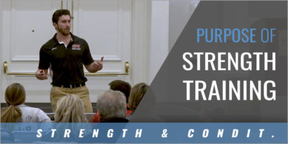 The Purpose of Strength Training for Sprints and Hurdlers