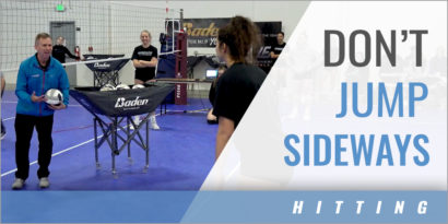 Hitting: Don't Jump Sideways