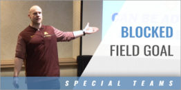 Offense: What to Do on a Blocked Field GoaL