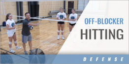 Off-Blocker Hitting Drill