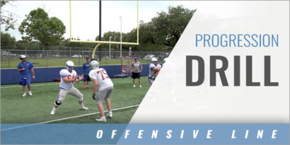 Offensive Line Drill Progression
