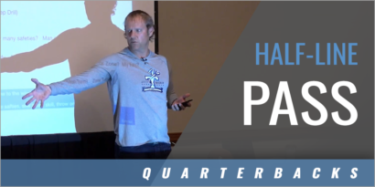 QB Training: Half-Line Pass