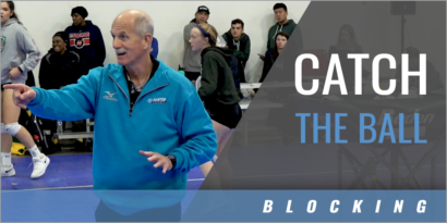 Catch the Ball Blocking Drill