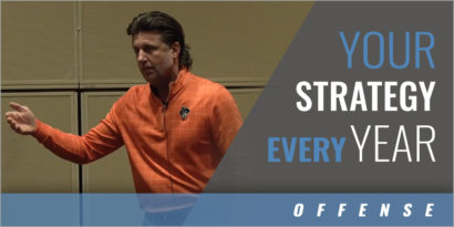 Determine Your Offensive Strategy on a Yearly Basis