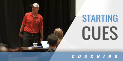Starting Cues for Acceleration
