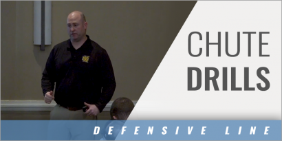 Defensive Line Chute Drills