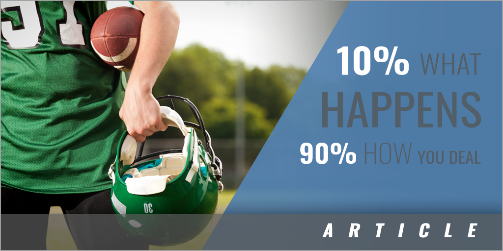 Life is 10% of What Happens and 90% How You Deal with It - Jeff Zannetti