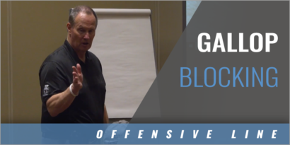 O-Line Gallop Blocking Technique