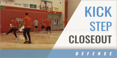 Kick Step Closeout Drill