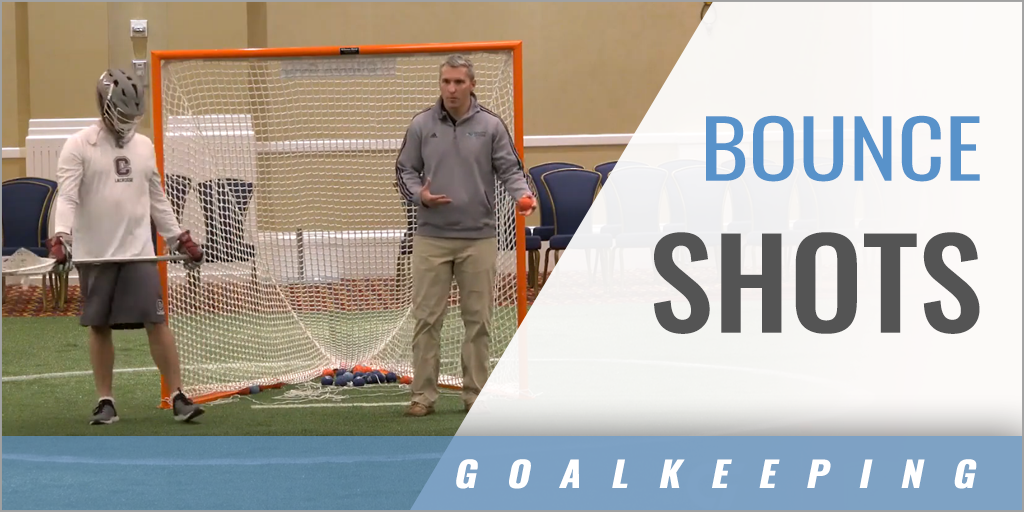 Bounce Shots Goalie Drills with Eric Hagarty Endicott College
